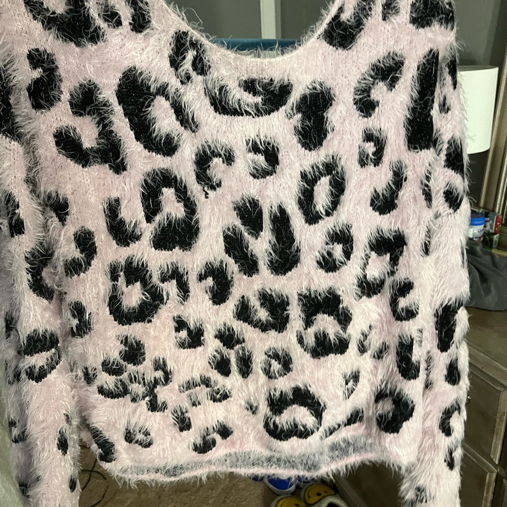 Target/Wild Fable fuzzy sweater